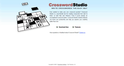 Desktop Screenshot of crossword-studio.com